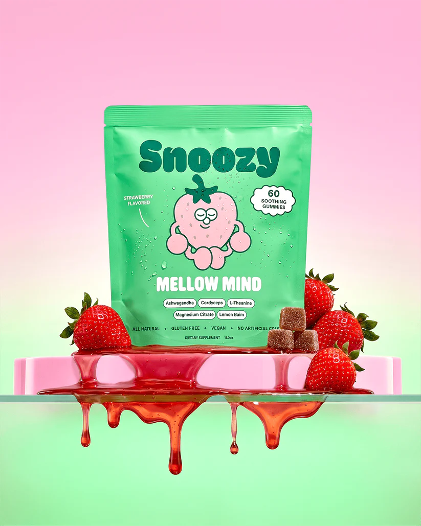 Snoozy Gummies Calm Botanical - Strawberry