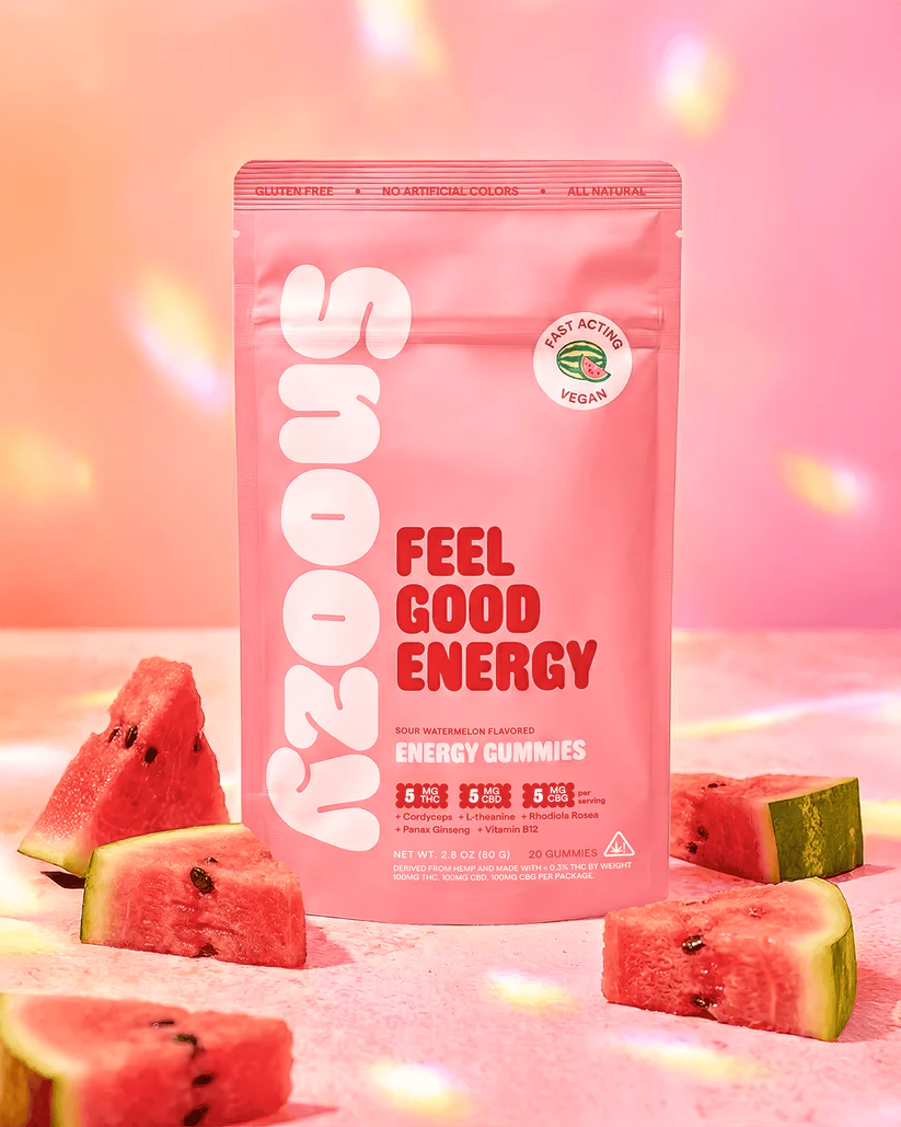 Snoozy Gummies Energy THC Regular - Sour Watermelon